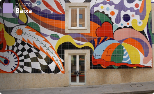 Mural de Joana Vasconcelos